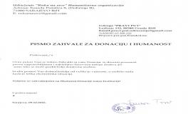 Humanitarna Organizacija-Ruku na Srce- Sarajevo 2016