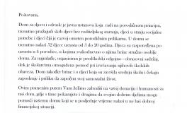 Zahvalnica Egipatsko selo Mostar
